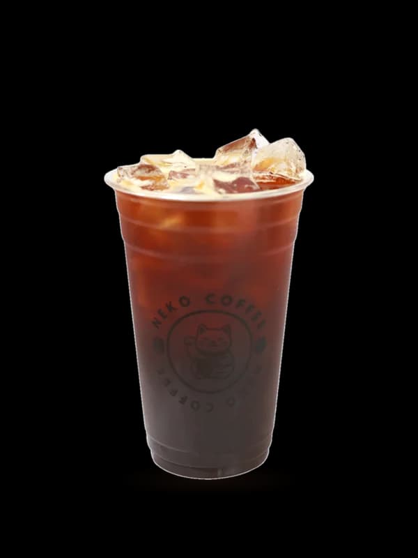 Americano in a Neko Coffee cup