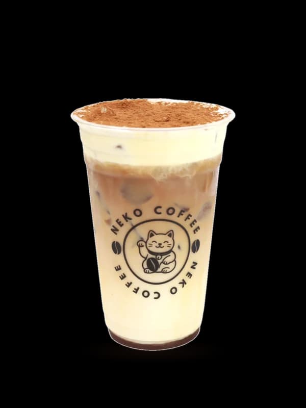 Tiramisu Latte in a Neko Coffee cup
